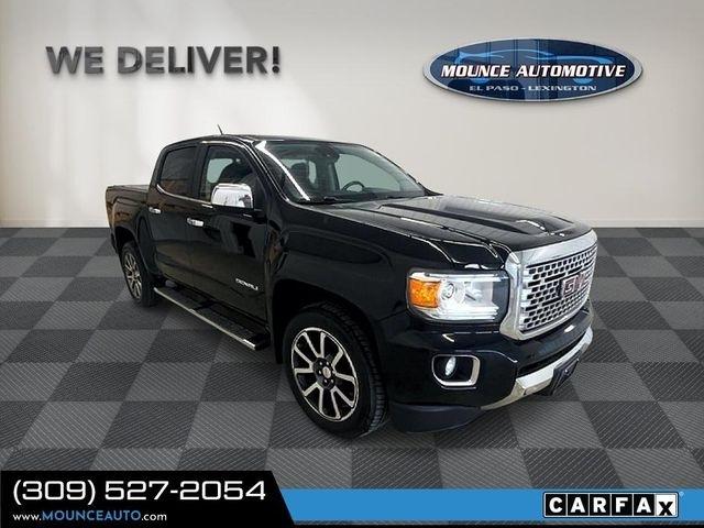Black 2017 GMC Canyon Denali Crew Cab 4WD Pickup Truck Four-Wheel Drive 8-Speed Automatic