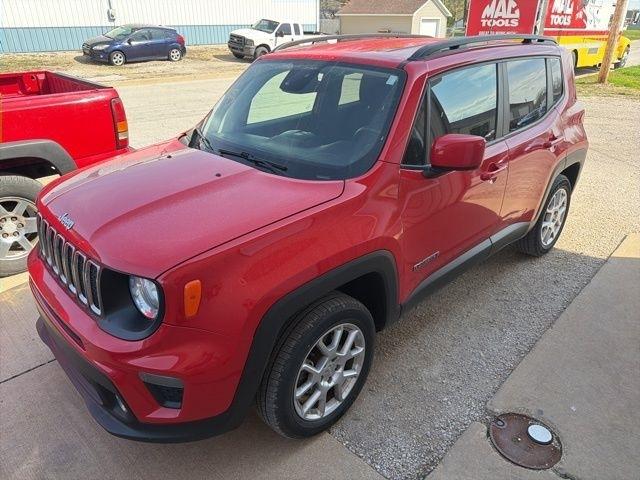 Red 2021 Jeep Renegade Latitude 4WD SUV / Crossover Four-Wheel Drive Automatic