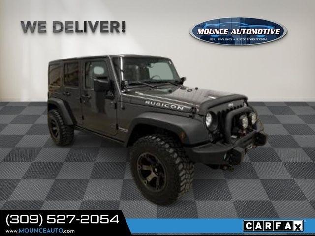 Gray 2018 Jeep Wrangler JK Unlimited Rubicon 4WD SUV / Crossover Four-Wheel Drive 5-Speed Automatic