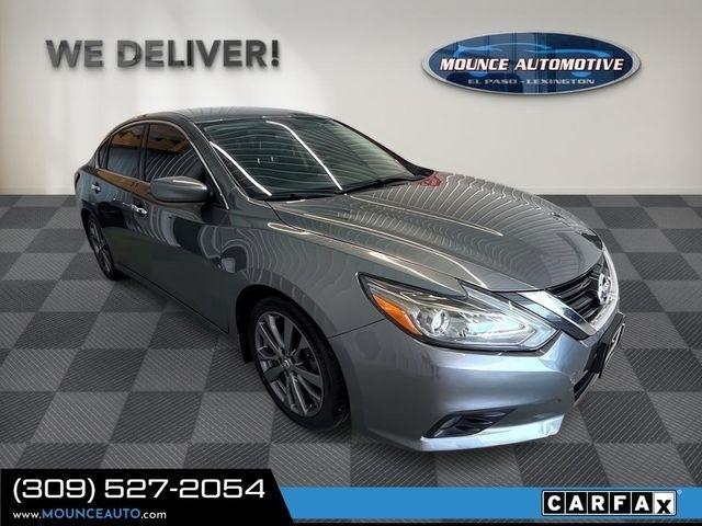 Gray 2018 Nissan Altima Sedan Front-Wheel Drive Continuously Variable Transmission