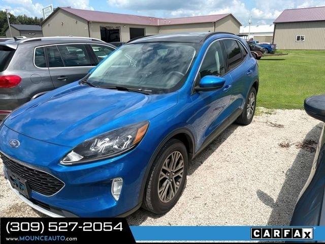 Blue 2021 Ford Escape SUV / Crossover All-Wheel Drive 8-Speed Automatic