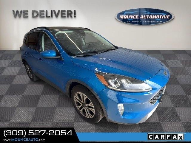 Blue 2021 Ford Escape SUV / Crossover All-Wheel Drive 8-Speed Automatic