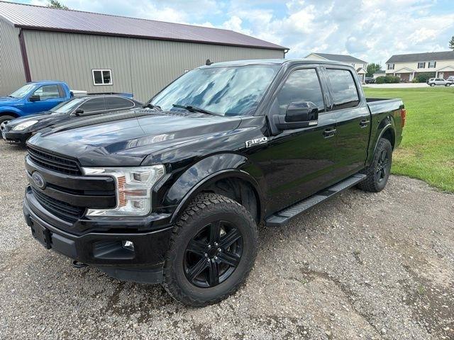 Black 2019 Ford F-150 Pickup Truck Four-Wheel Drive Automatic