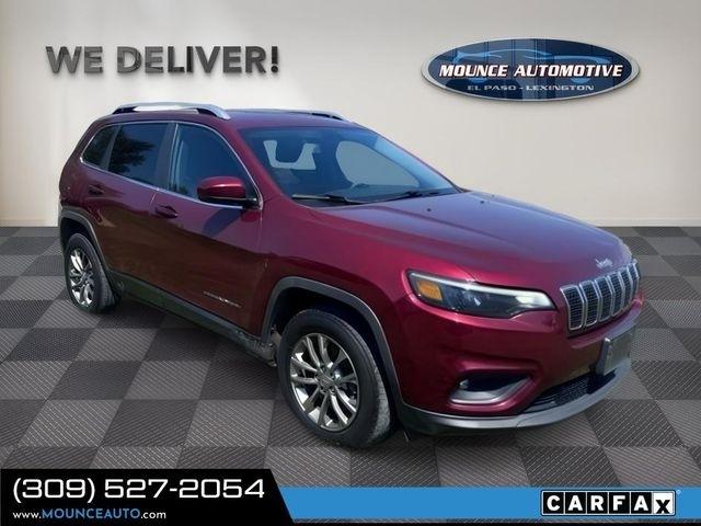 Red 2019 Jeep Cherokee SUV / Crossover Four-Wheel Drive Automatic