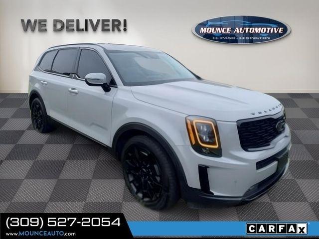 Gray 2021 Kia Telluride SUV / Crossover All-Wheel Drive 8-Speed Automatic