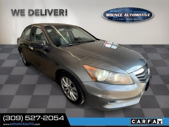 Gray 2012 Honda Accord Sedan Front-Wheel Drive 5-Speed Automatic
