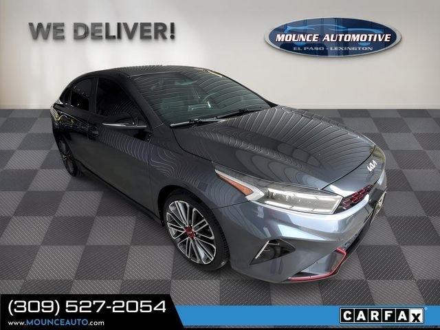 Gray 2023 Kia Forte Sedan Front-Wheel Drive 7-Speed Automatic