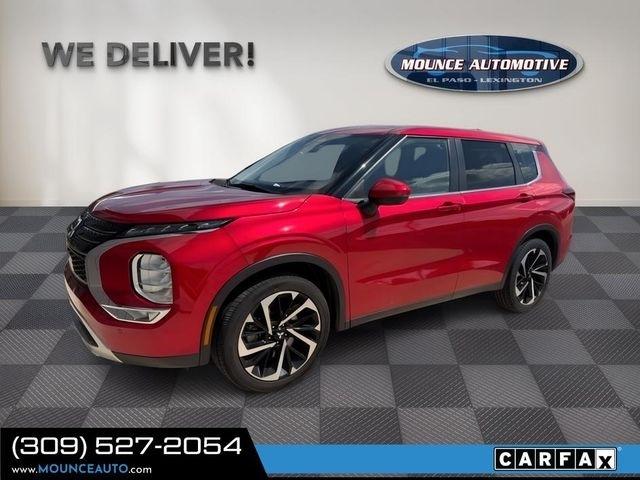 Red 2024 Mitsubishi Outlander SUV / Crossover Front-Wheel Drive Continuously Variable Transmission