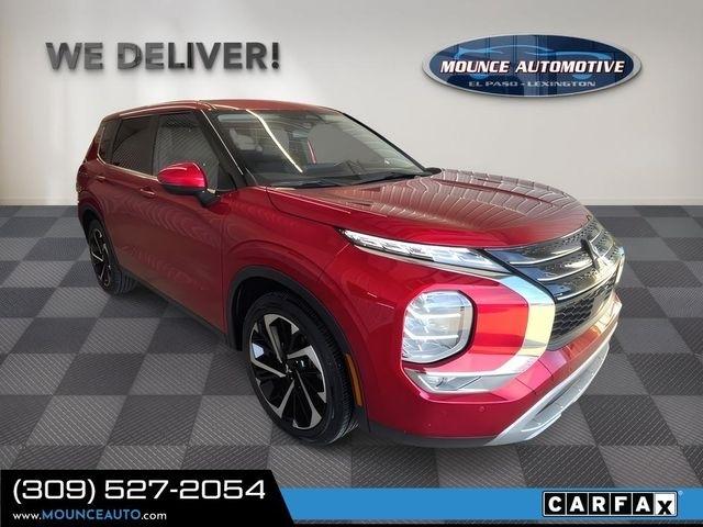 Red 2024 Mitsubishi Outlander SUV / Crossover Front-Wheel Drive Continuously Variable Transmission
