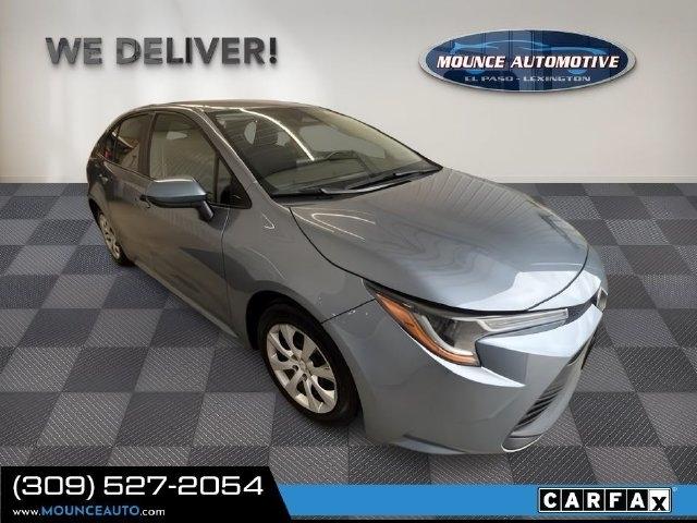 Gray 2025 Toyota Corolla Sedan Front-Wheel Drive Continuously Variable Transmission