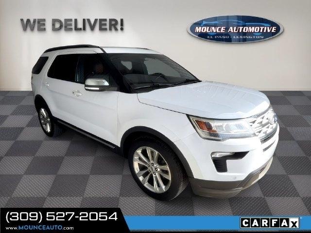 White 2019 Ford Explorer SUV / Crossover Front-Wheel Drive 6-Speed Automatic