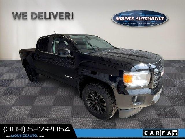 Black 2019 GMC Canyon Pickup Truck Four-Wheel Drive 8-Speed Automatic