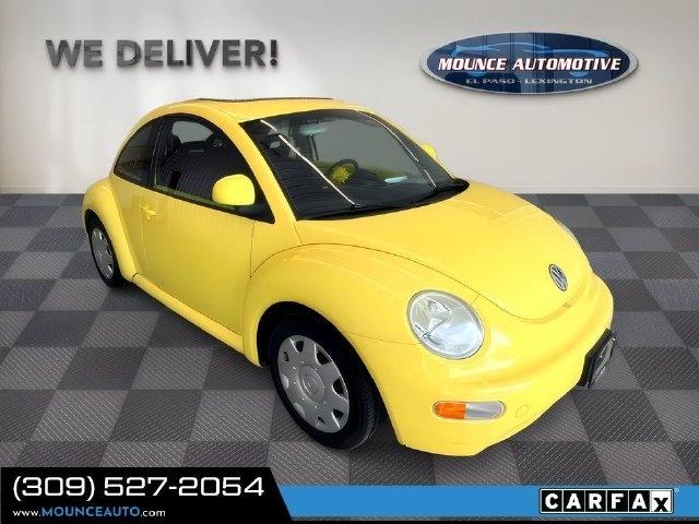 Yellow 1998 Volkswagen Beetle Hatchback Front-Wheel Drive 5-Speed Manual