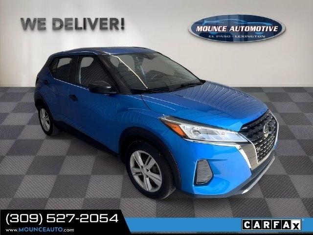 Blue 2021 Nissan Kicks SUV / Crossover Front-Wheel Drive Continuously Variable Transmission