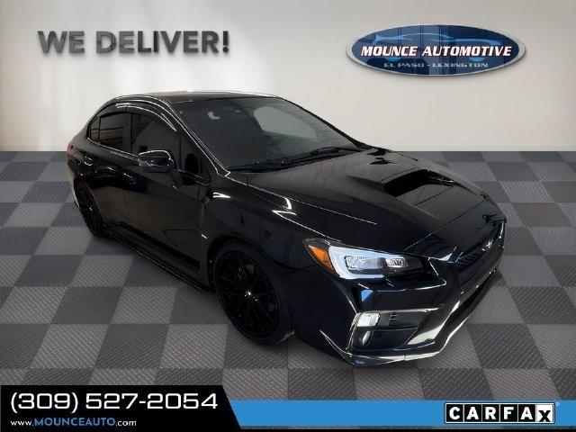 Black 2016 Subaru WRX Sedan All-Wheel Drive 6-Speed Manual