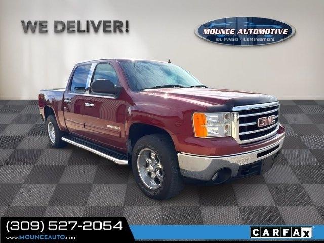 Red 2013 GMC Sierra 1500 Pickup Truck Four-Wheel Drive 6-Speed Automatic