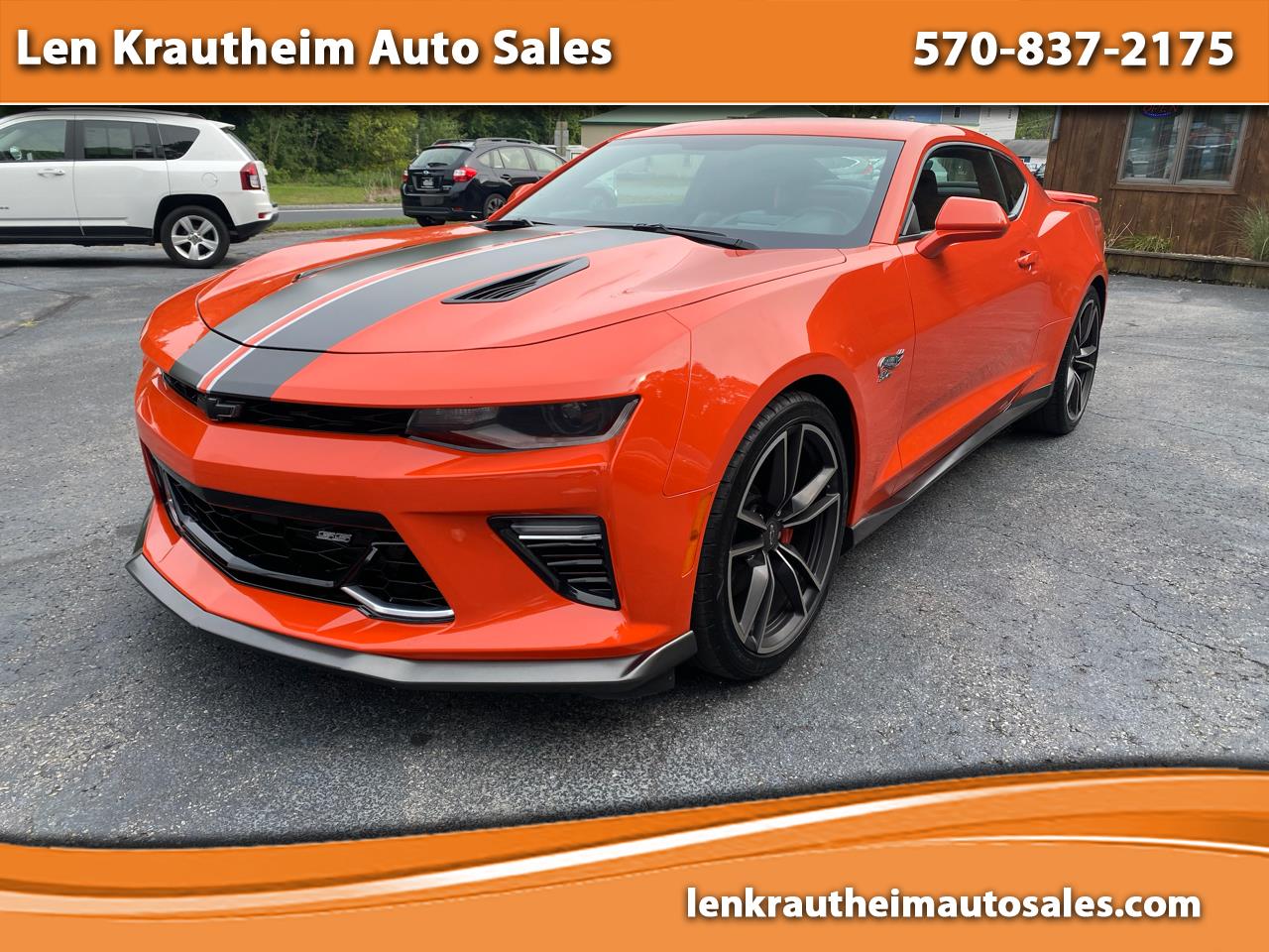 Used 2018 Chevrolet Camaro 2SS Coupe 8A for Sale in Middleburg PA 17842