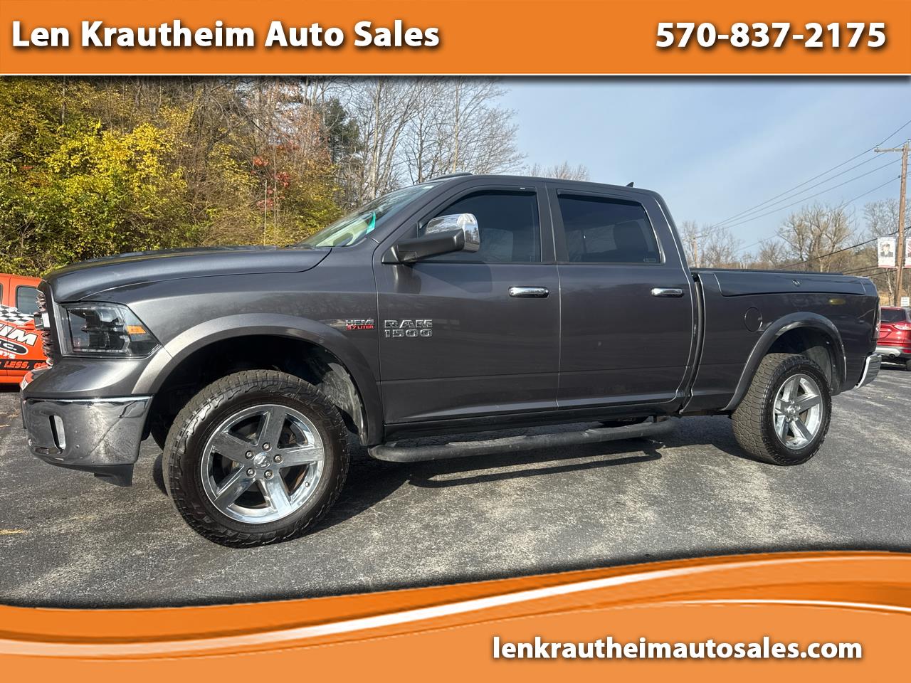 2018 RAM 1500 Laramie 4x4 Crew Cab 6'4" Box