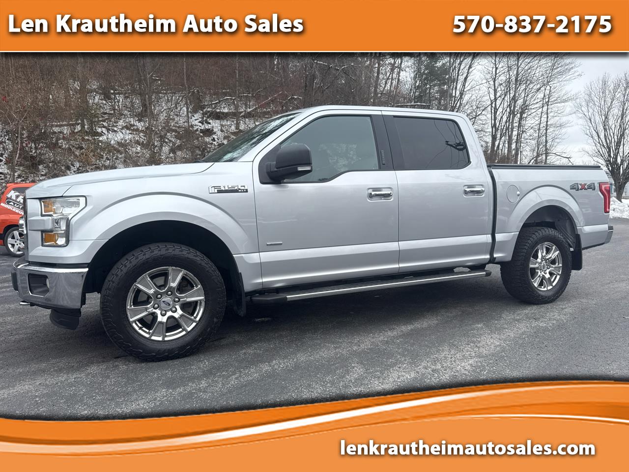 2015 Ford F-150 XL SuperCrew 5.5-ft. Bed 4WD