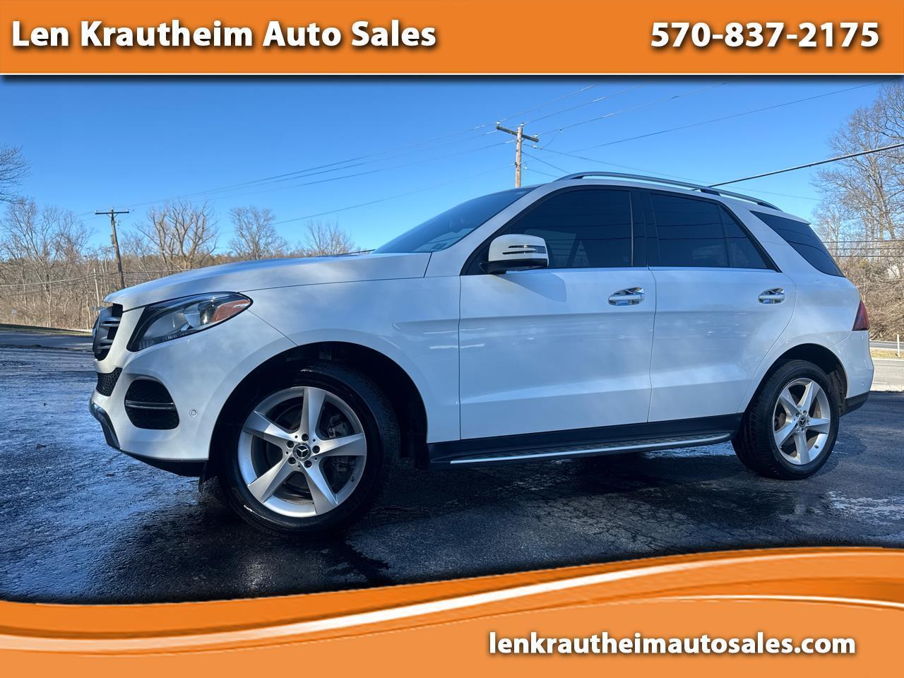 2018 Mercedes-Benz GLE-Class GLE350 4MATIC