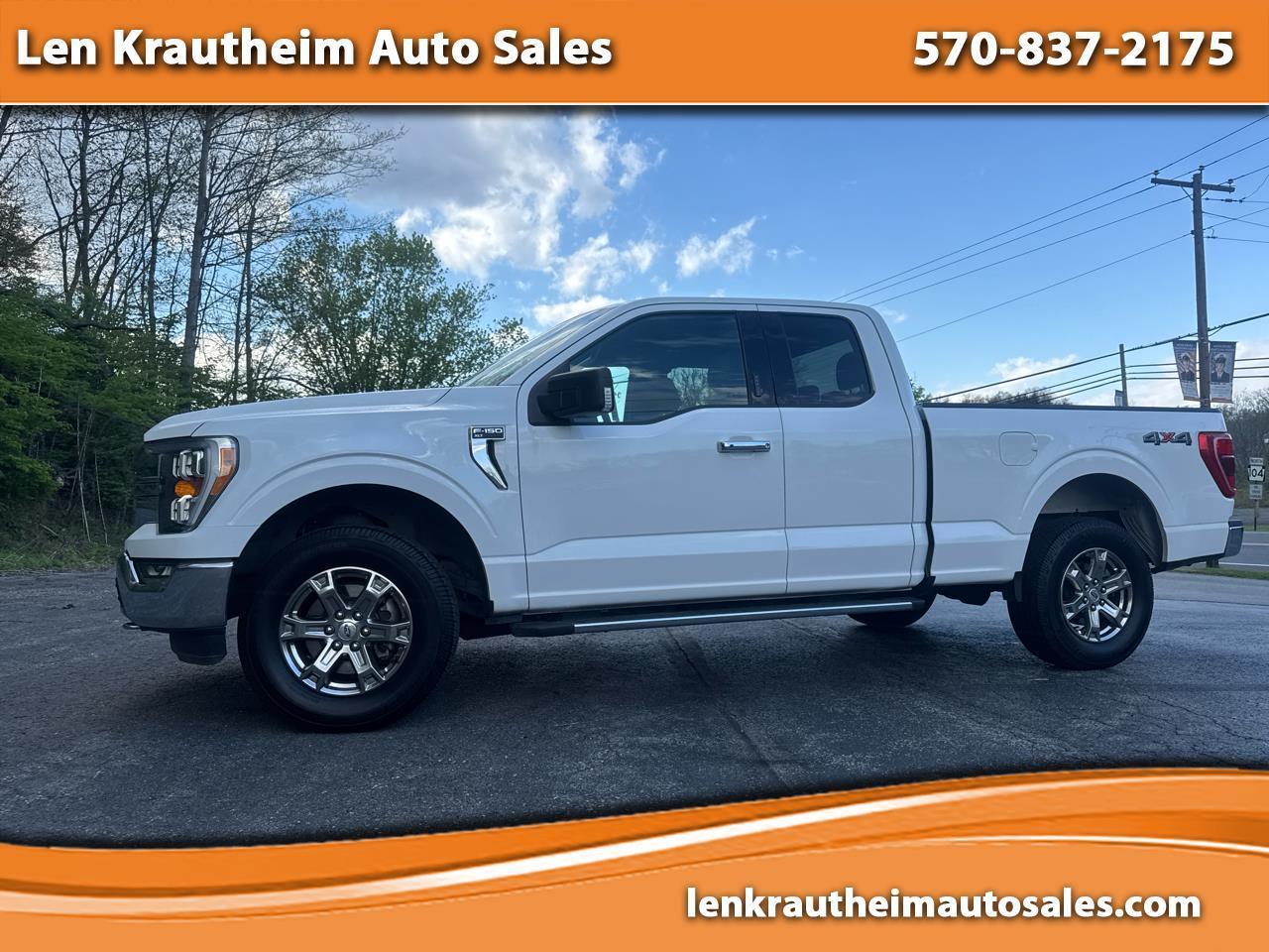 2021 Ford F-150 XLT 4WD SuperCab 8' Box