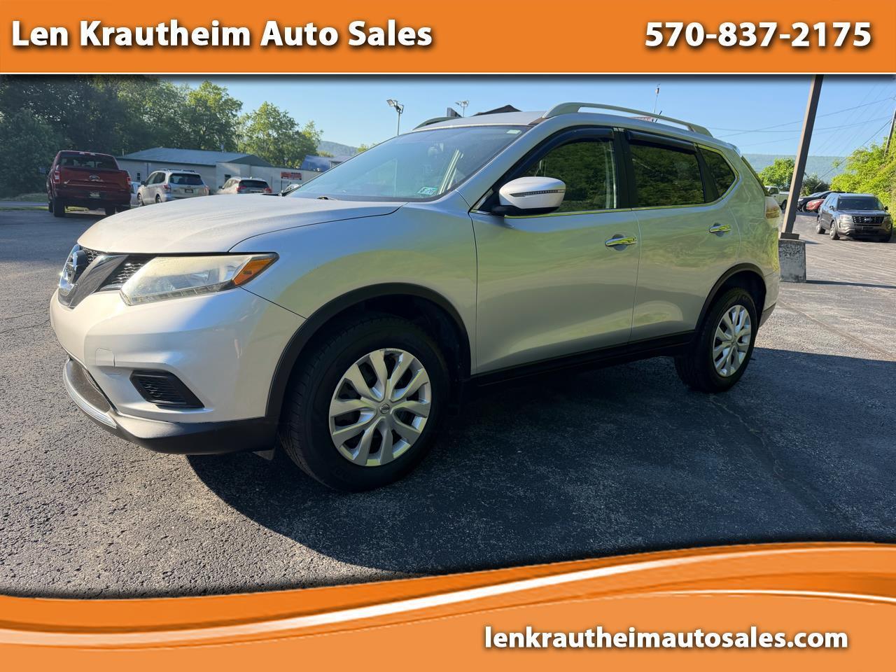2016 Nissan Rogue S AWD