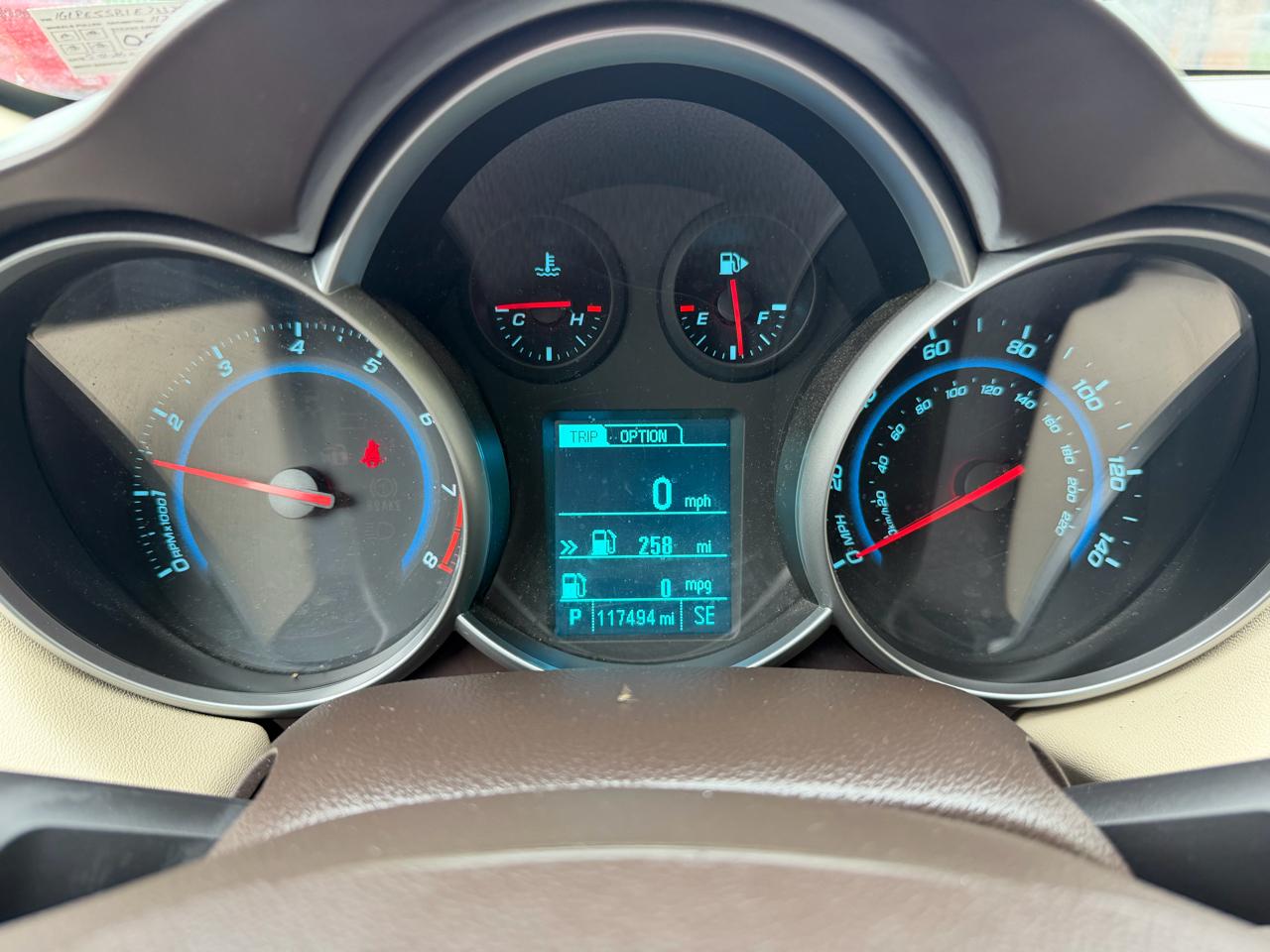 Chevrolet Cruze 2LT Auto 2014