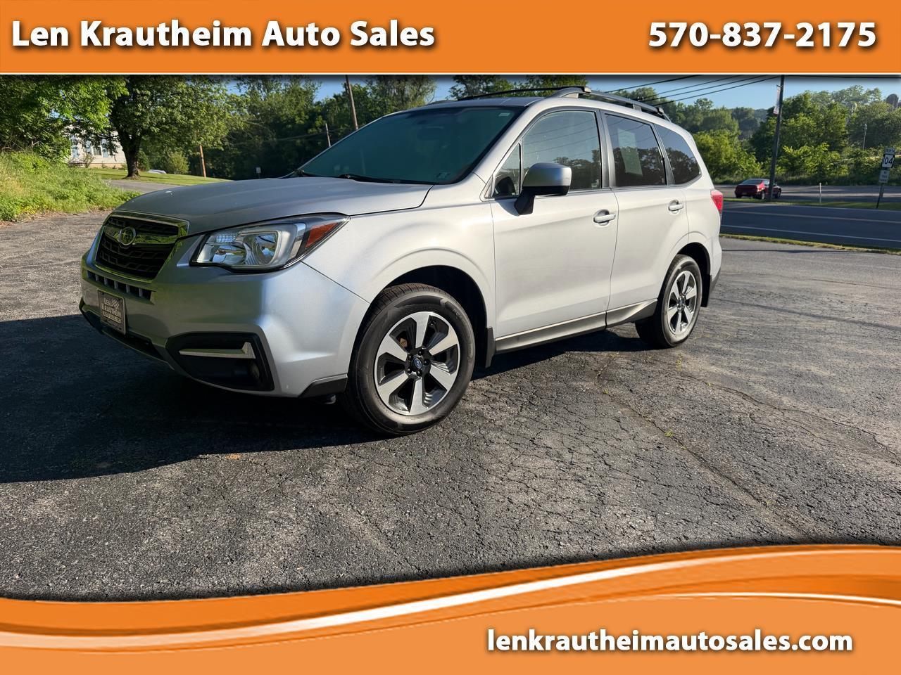2018 Subaru Forester 2.5i Premium PZEV CVT