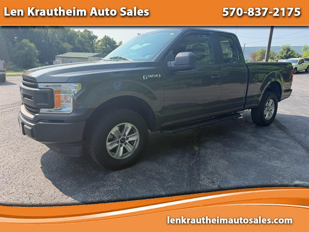 2019 Ford F-150 XL SuperCab 8-ft. Bed 4WD