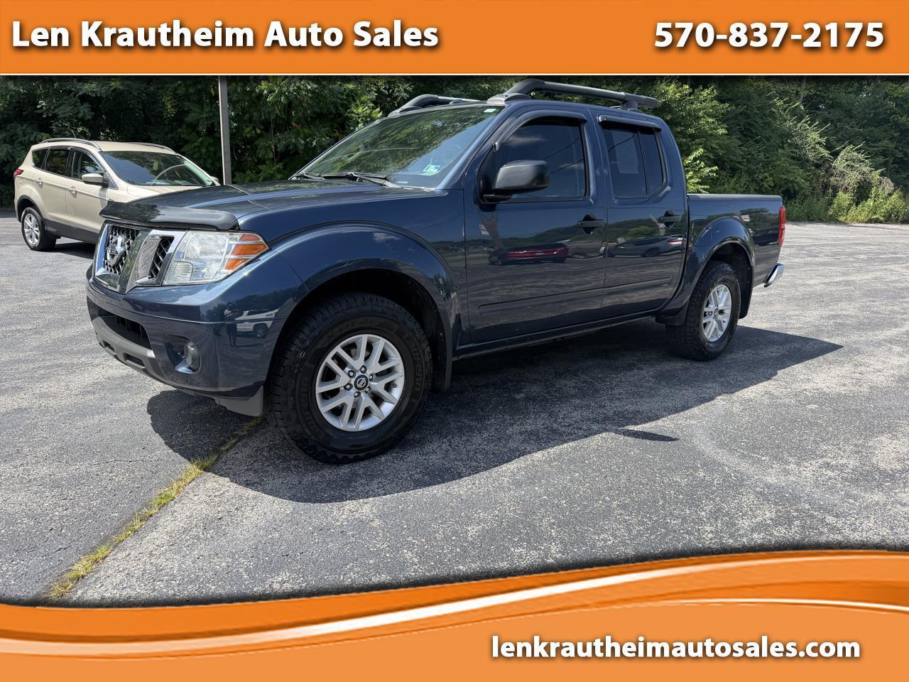 2016 Nissan Frontier SV Crew Cab 4X4 V6