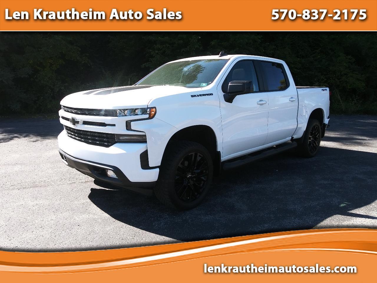 2020 Chevrolet Silverado 1500 RST Crew Cab 4WD