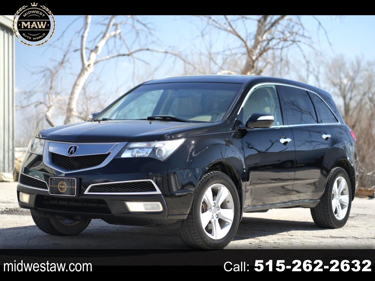 Acura MDX Tech Package and Entertainment Package 2010