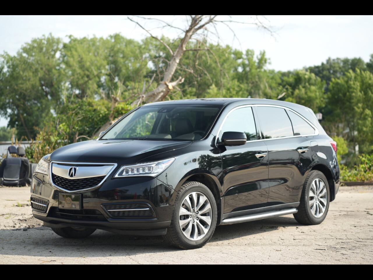 Acura MDX SH-AWD 9-Spd AT w/Tech and Entertainment Package 2016