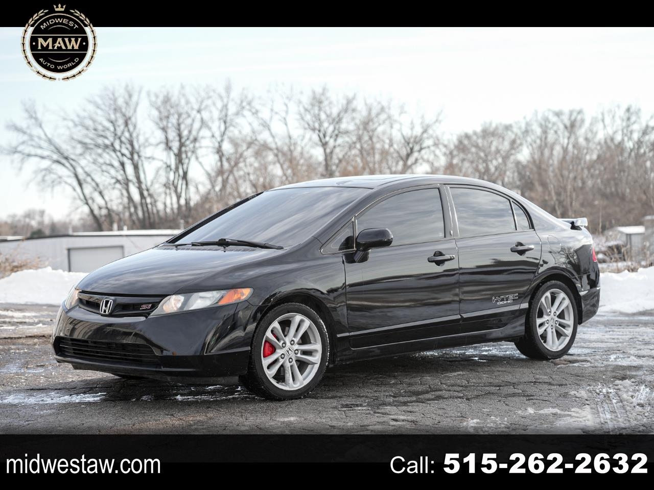 2008 Honda Civic Si Sedan with Navigation