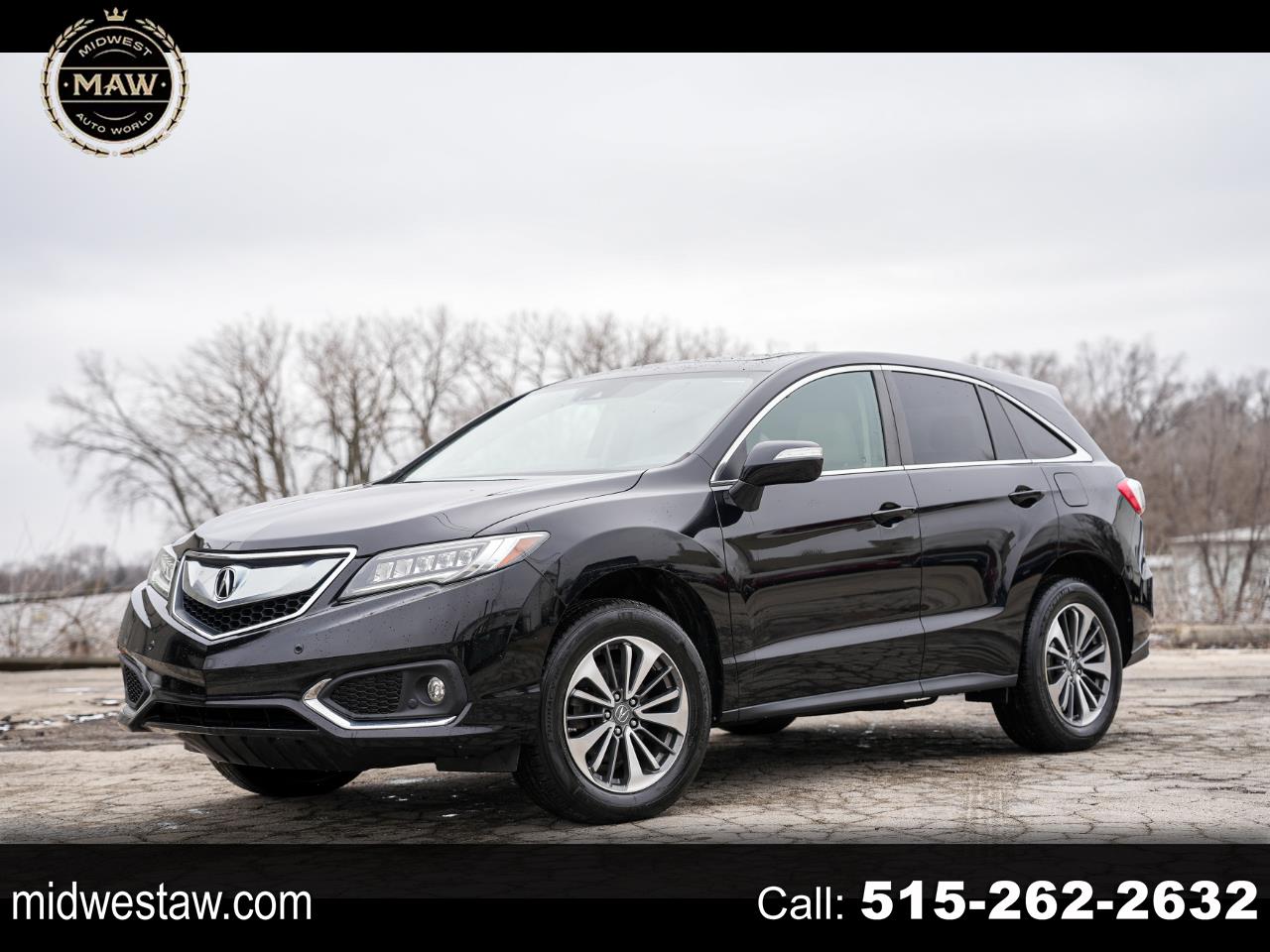 2016 Acura RDX 6-Spd AT AWD w/Advance Package