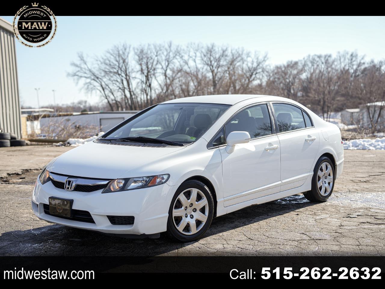 2009 Honda Civic LX Sedan 5-Speed AT