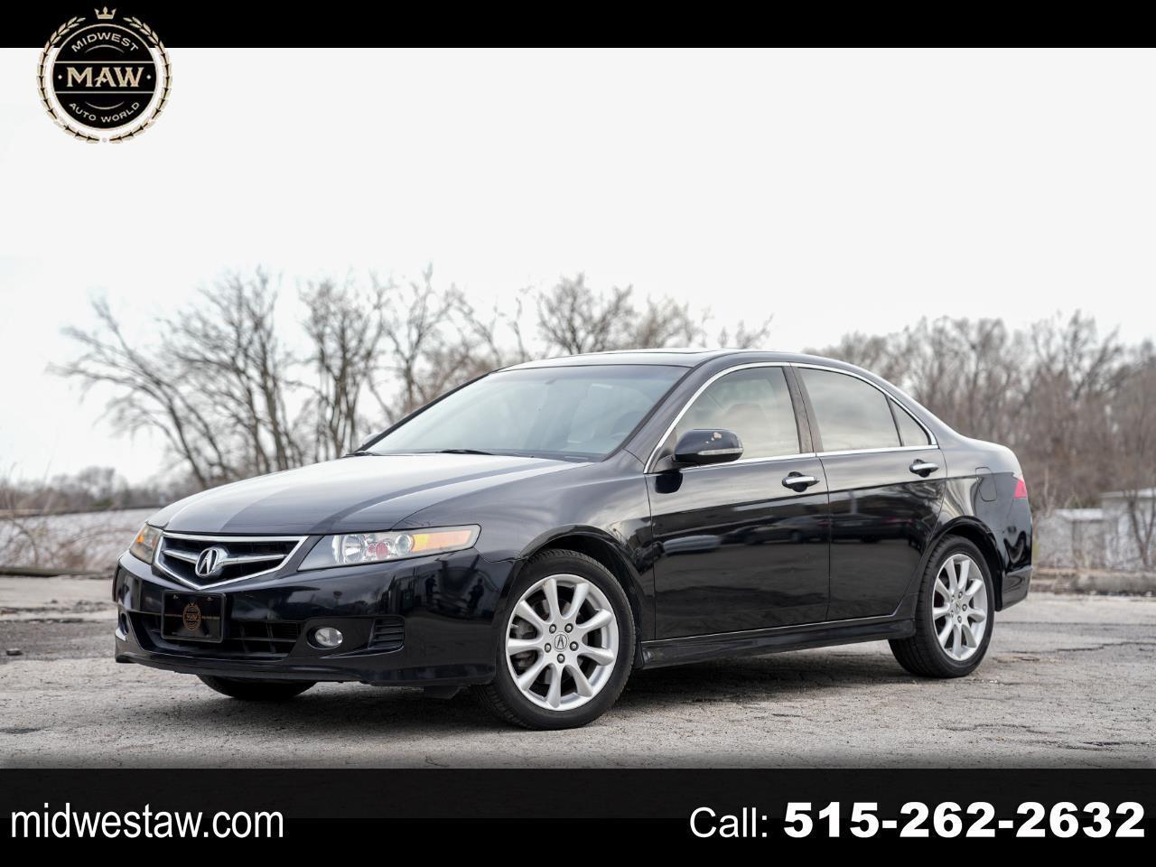2008 Acura TSX 6-speed MT