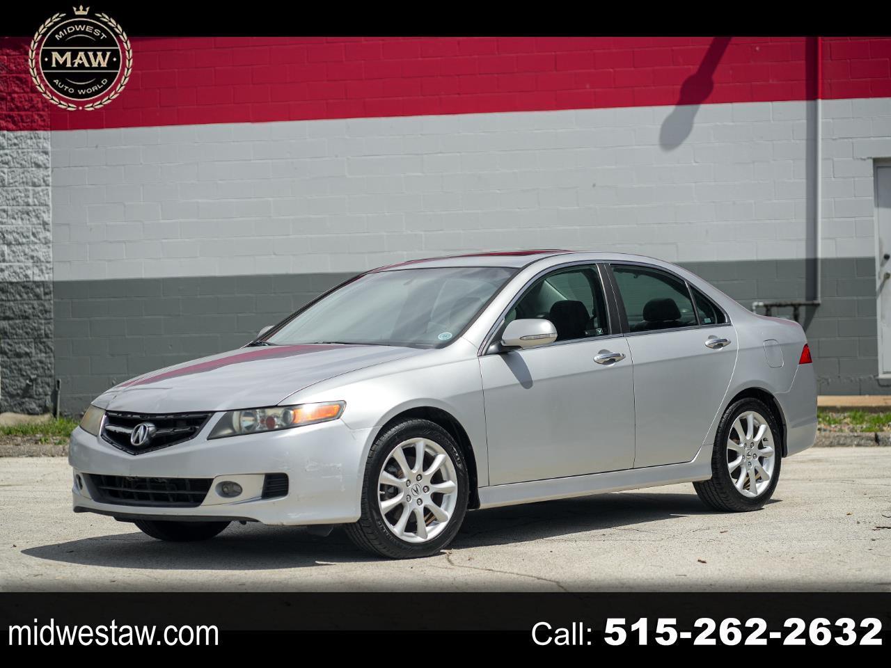 2007 Acura TSX 6-Speed MT with Navigation
