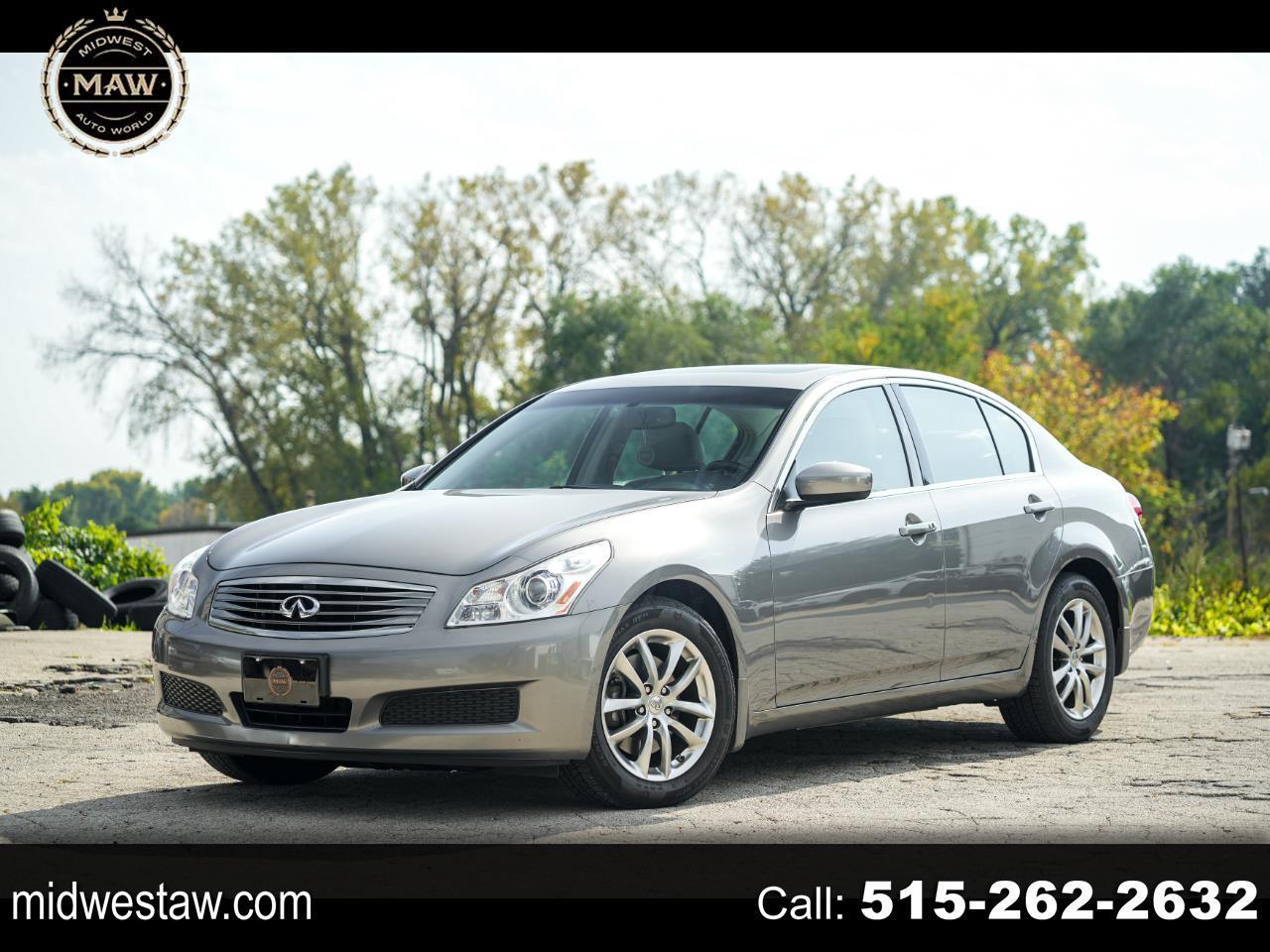 2009 Infiniti G Sedan G37x AWD