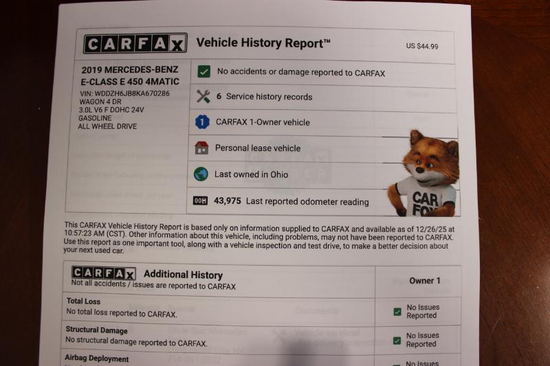 Mercedes-Benz E-Class Wagon E450 4MATIC 2019