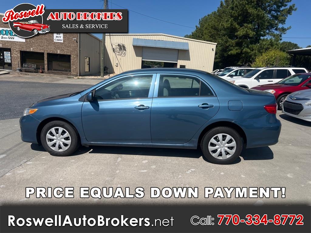 2013 Toyota Corolla 4dr Sdn Man L (Natl)