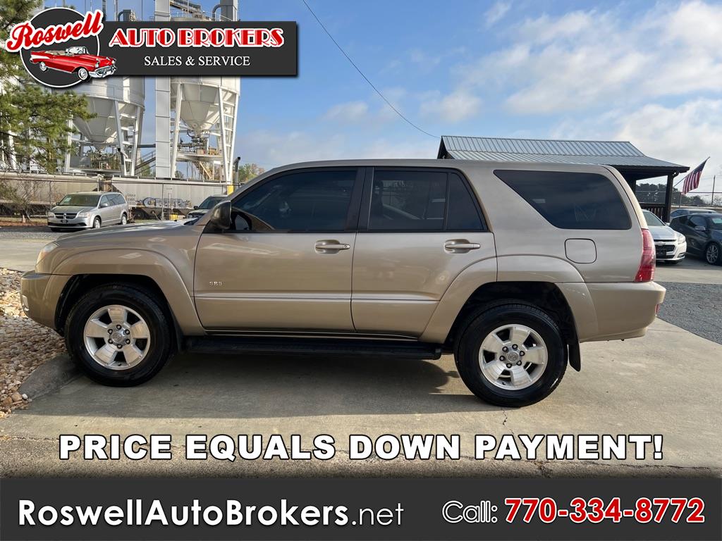 2004 Toyota 4Runner 4dr SR5 V6 Auto (Natl)