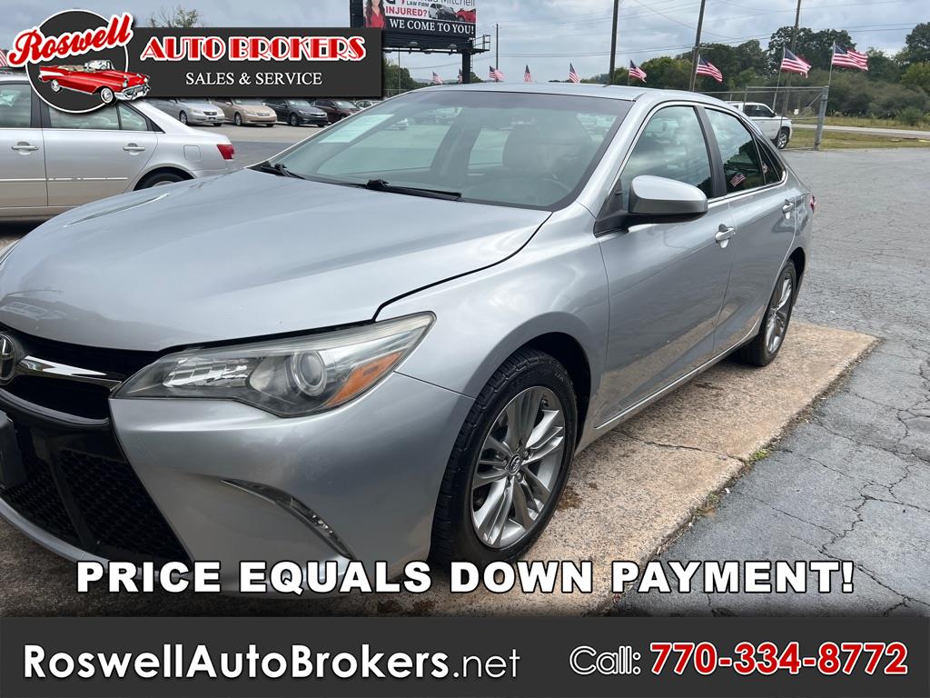 2015 Toyota Camry 4dr Sdn I4 Auto XLE (Natl)