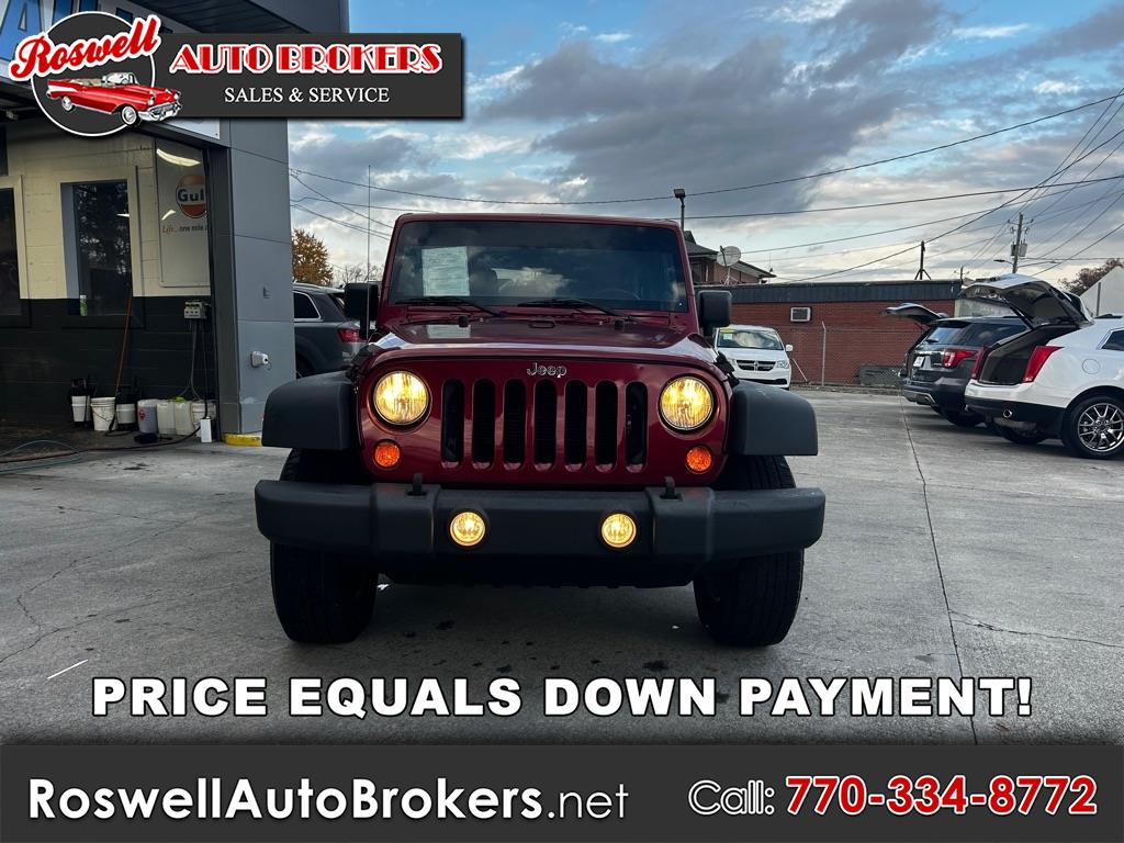 2013 Jeep Wrangler Unlimited 4WD 4dr Sport