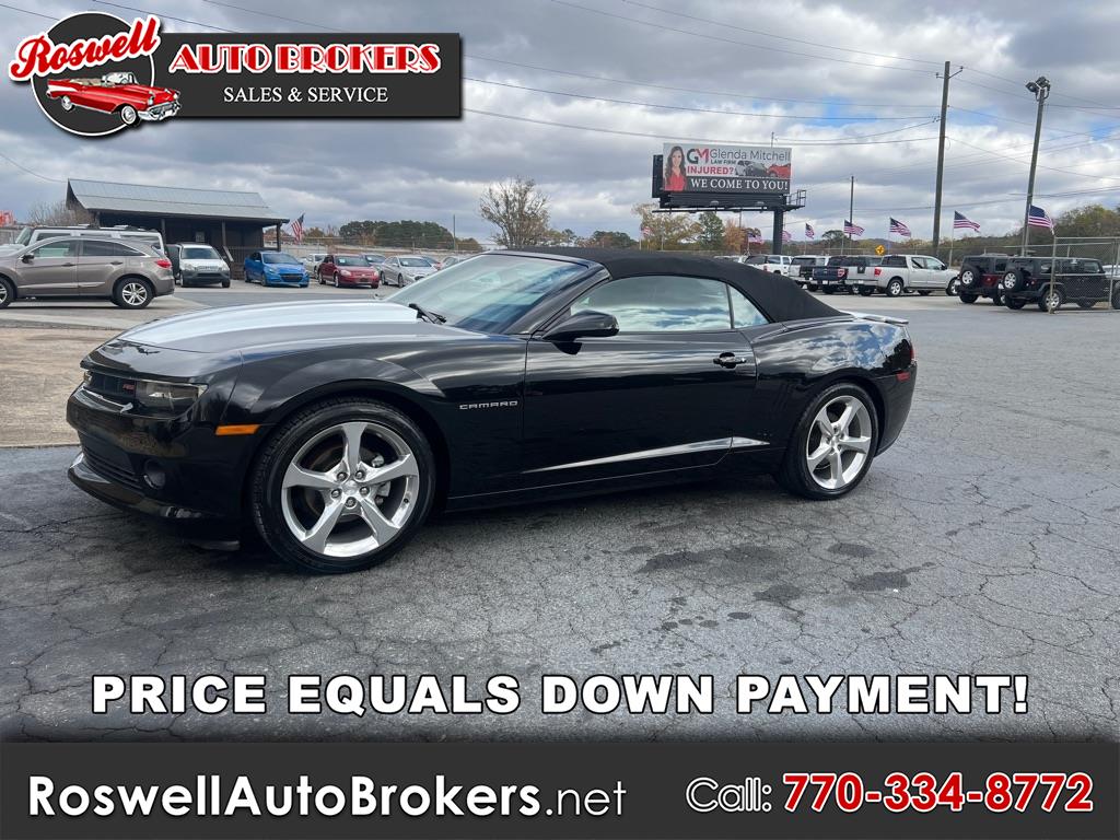 2014 Chevrolet Camaro 2dr Conv LT w/2LT