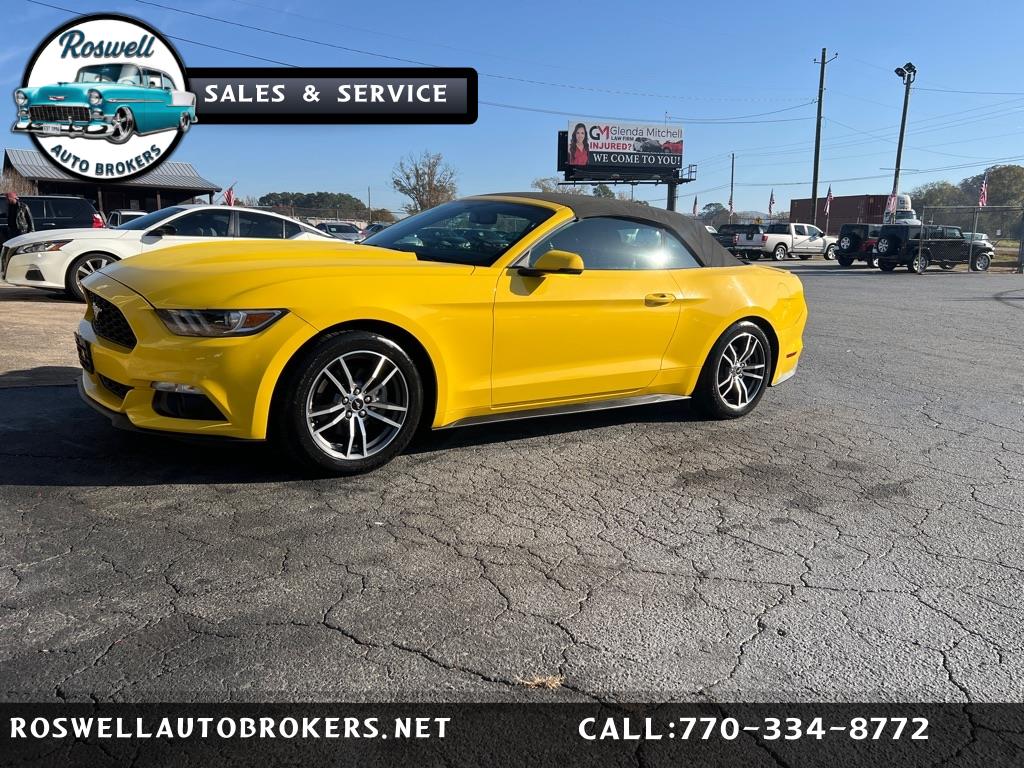 2017 Ford Mustang EcoBoost Premium Convertible