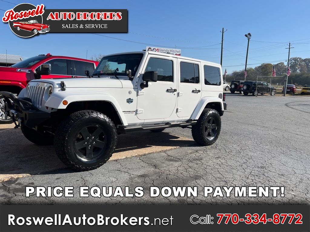 2012 Jeep Wrangler Unlimited 4WD 4dr Arctic *Ltd Avail*