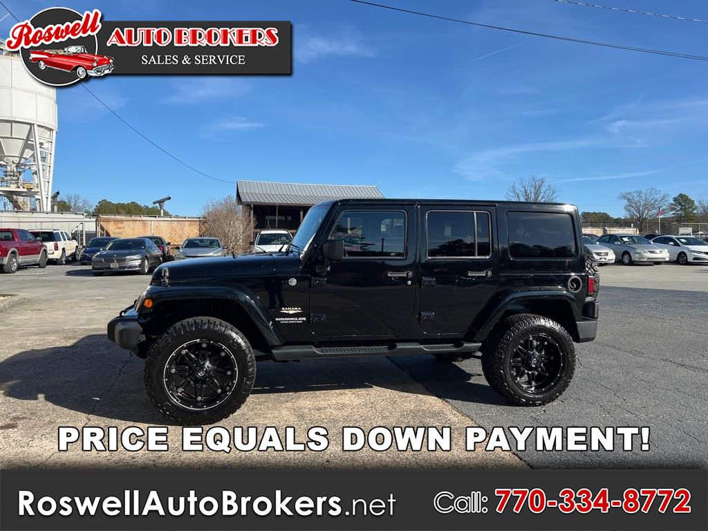 2014 Jeep Wrangler Unlimited 4WD 4dr Sahara