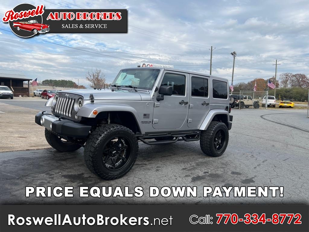 2015 Jeep Wrangler Unlimited 4WD 4dr Sahara