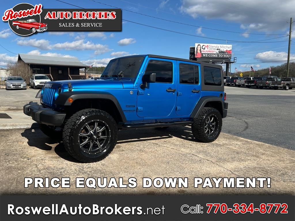 2015 Jeep Wrangler Unlimited 4WD 4dr Sport